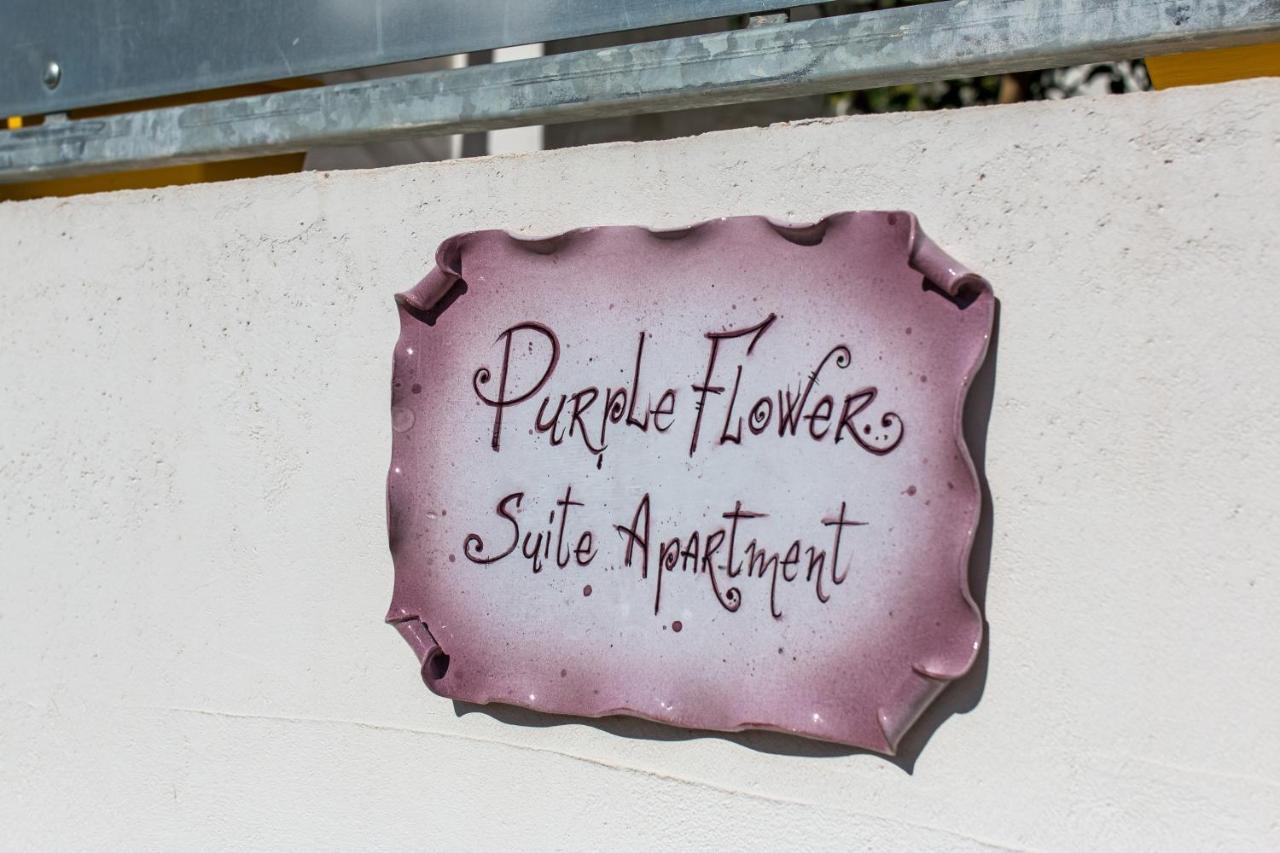 Purple Flower Suite Apartment Cala Gonone Esterno foto